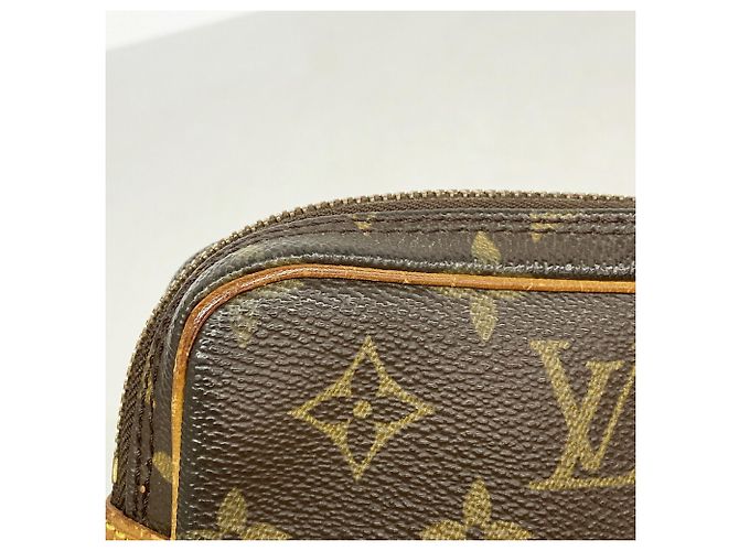 Borsa a pochette Louis Vuitton Monogram Marly Dragonne PM Marrone - vista 8