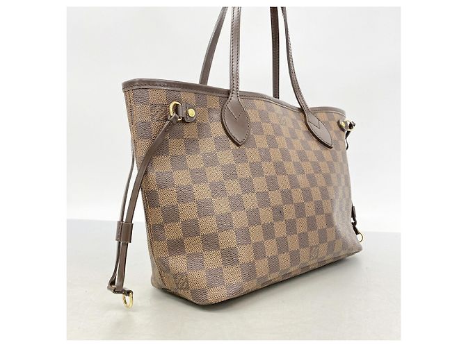Borsa Tote Louis Vuitton Damier Neverfull PM N51109 Ebene Damier ebene - vista 2