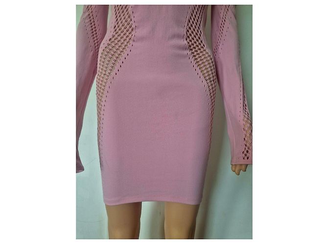 Thierry Mugler Mugler rosa Kleid Pink - Ansicht 4