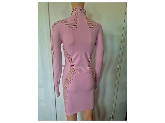 Thierry Mugler Mugler rosa Kleid Pink - Ansicht 5