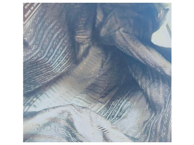 Jacquard Zaino Prada in nylon verde Cachi - vista 17