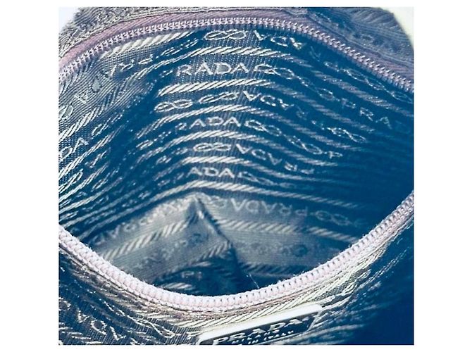 Jacquard Zaino Prada in nylon verde Cachi - vista 8