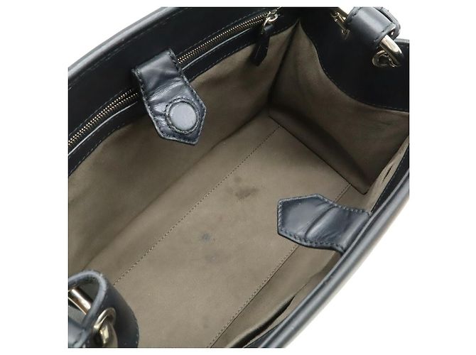 Fendi Runaway Leder 2way Tasche Schwarz - Ansicht 7