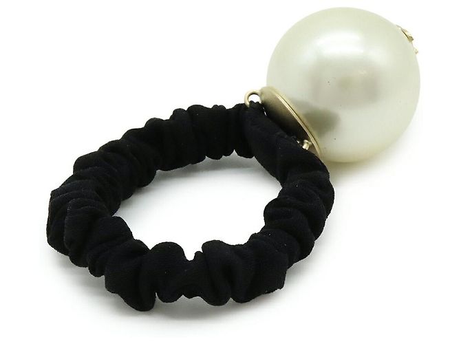 Chanel Coco Mark Haaraccessoire Schwarz - Ansicht 2