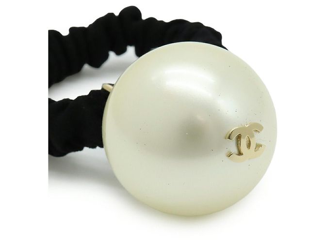 Chanel Coco Mark Haaraccessoire Schwarz - Ansicht 3