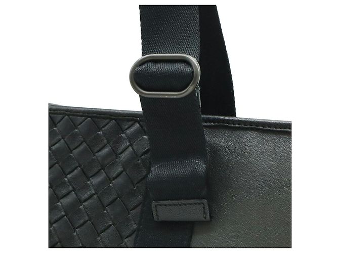 Borsa briefcase 2way in pelle Intrecciato Bottega Veneta Marrone - vista 8
