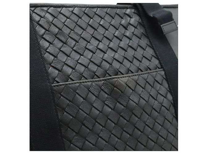 Borsa briefcase 2way in pelle Intrecciato Bottega Veneta Marrone - vista 9