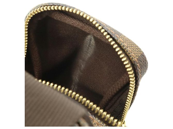 Borsa a tracolla Louis Vuitton Reporter Melville Damier Marrone - vista 9
