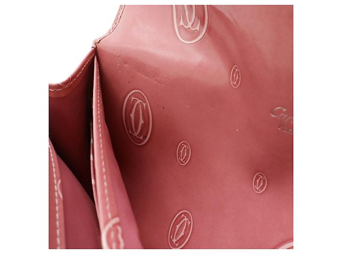 Cartier Happy Birthday Langbeutel aus Lackleder - Ansicht 5