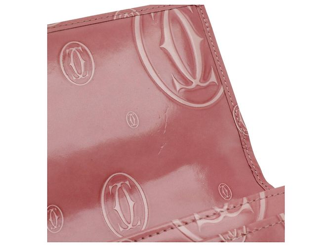 Cartier Happy Birthday Langbeutel aus Lackleder - Ansicht 8