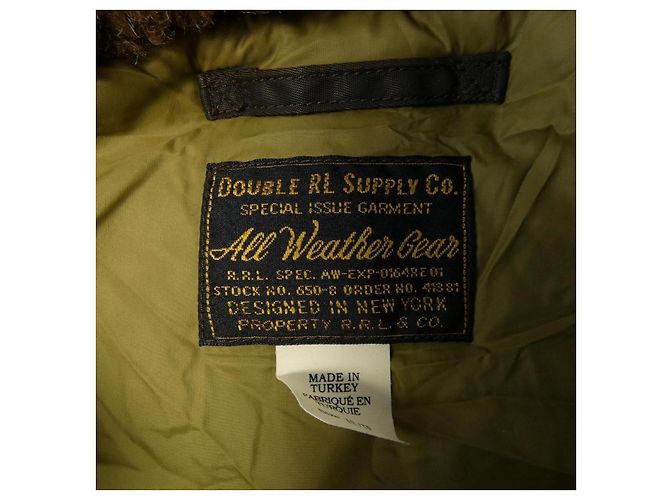 Ralph Lauren Cappotto Vintage RRL Marrone - vista 5