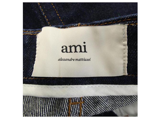Autre Marque Pantaloni AMI Blu Blu navy - vista 4