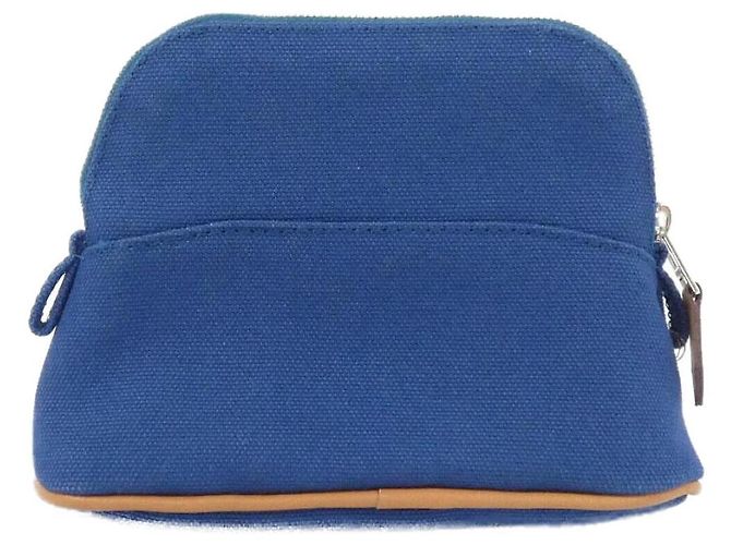 Bolso Hermès Bolide MiniMini de Canvas Azul - vista 2