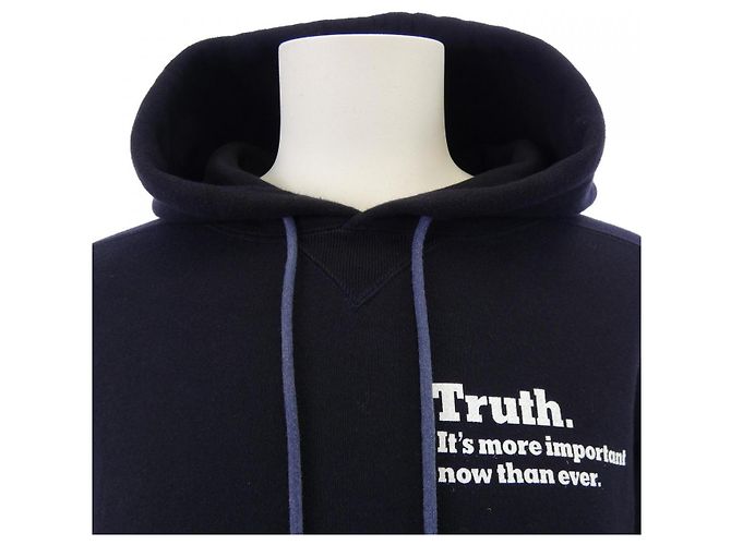 Sacai Hoodie Blau Marineblau - Ansicht 5