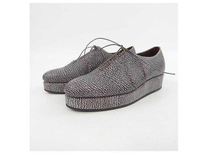 Autre Marque Scarpe SOIIHM Marrone Bianco - vista 3