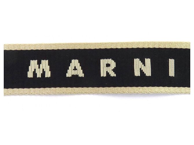 Borsa a tracolla in pelle Marni Nero - vista 11