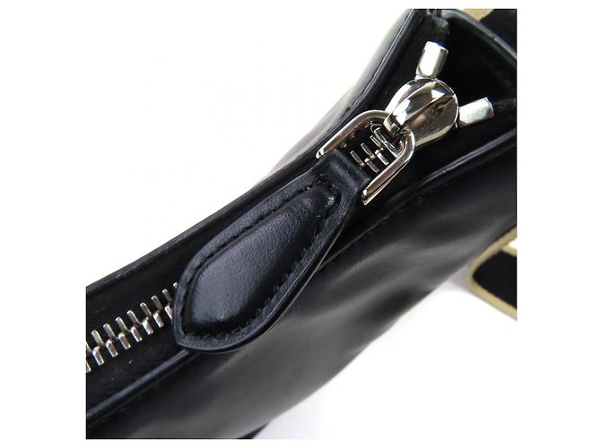 Borsa a tracolla in pelle Marni Nero - vista 12