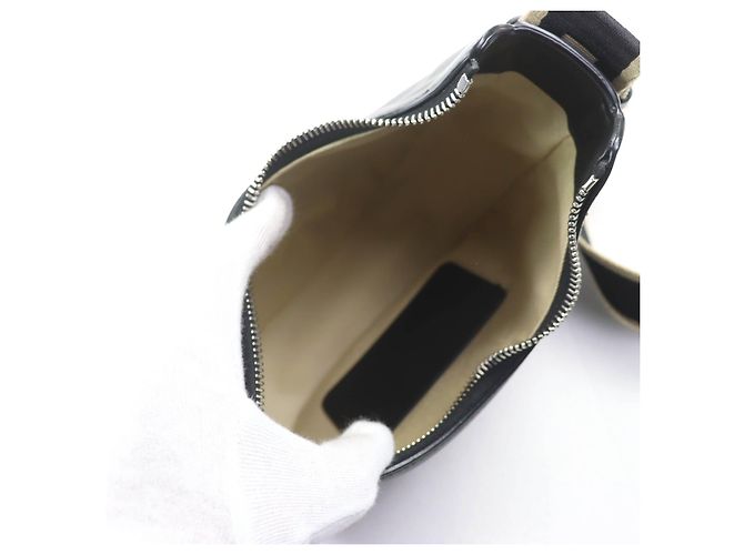 Borsa a tracolla in pelle Marni Nero - vista 9