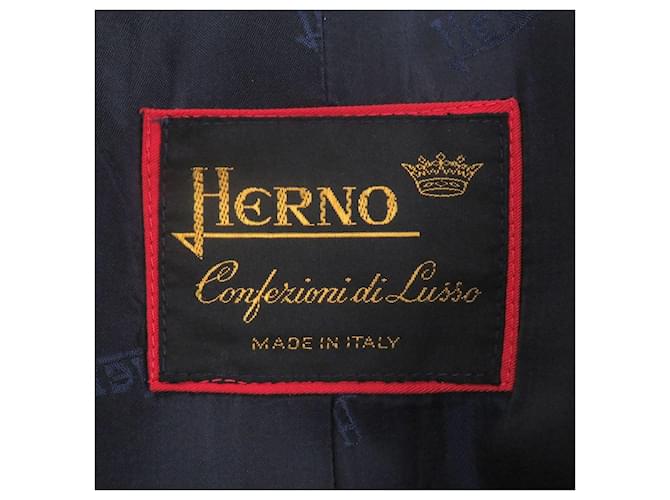 Autre Marque Abrigo de lana Herno Azul Azul marino - vista 6
