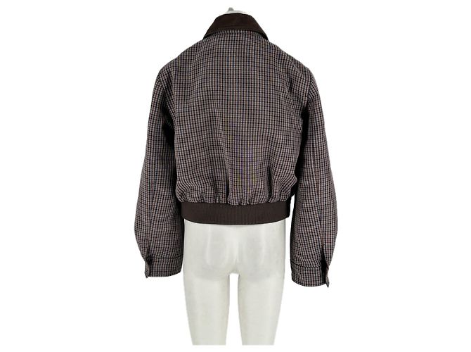 Miss Sixty Jacke mit Hahnentritt-Muster Braun - Ansicht 2