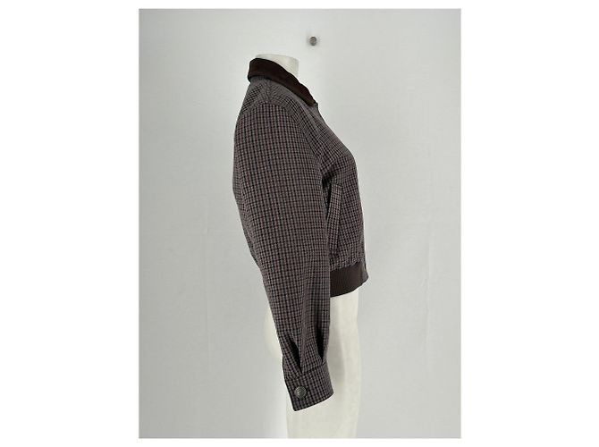 Miss Sixty Jacke mit Hahnentritt-Muster Braun - Ansicht 4