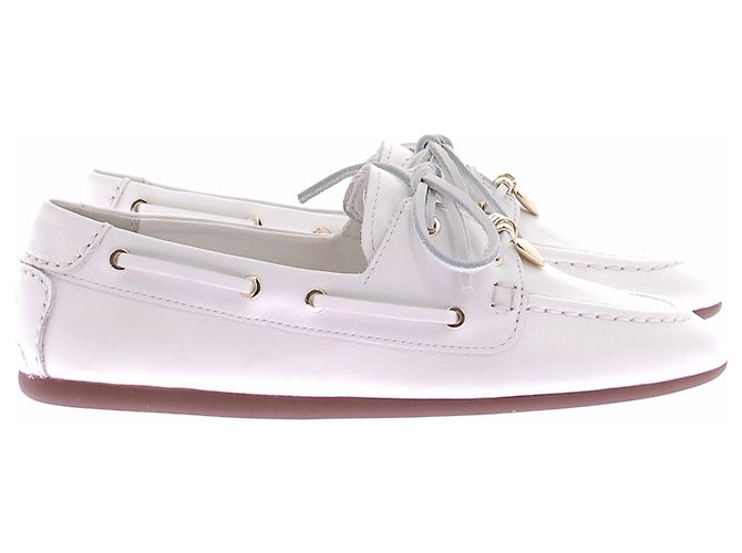 Maje Mocasines de cuero blanco - vista 6