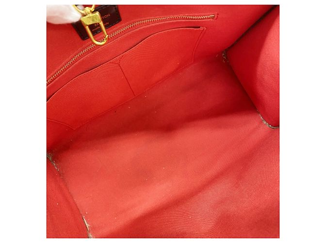 Borsa Tote Louis Vuitton Monogram Giant Reverse OnTheGo MM Marrone - vista 4
