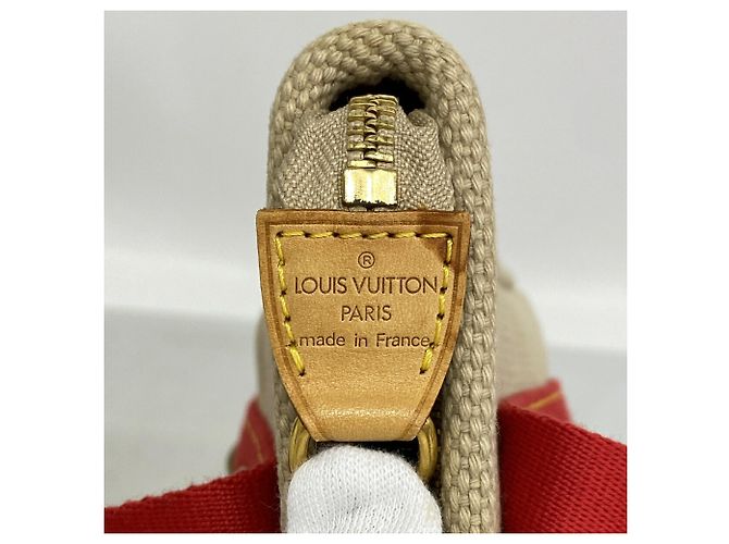Borsa Louis Vuitton Antigua Cabas PM Beige - vista 5
