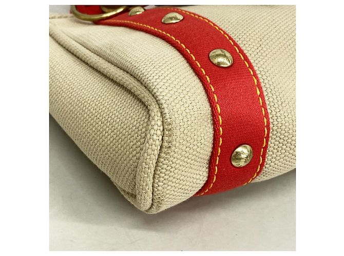 Borsa Louis Vuitton Antigua Cabas PM Beige - vista 6