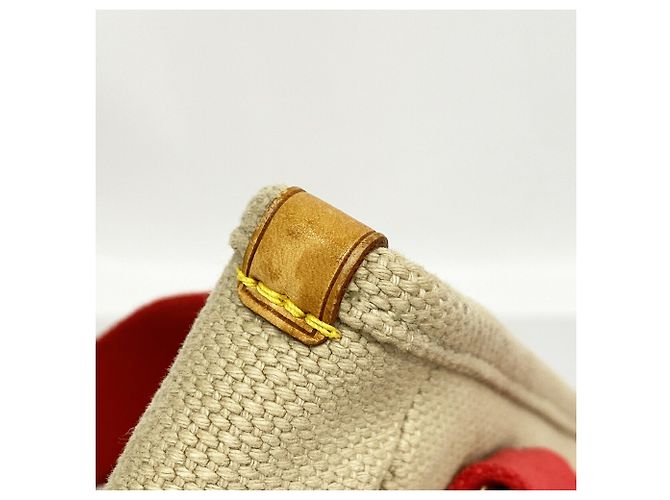 Borsa Louis Vuitton Antigua Cabas PM Beige - vista 8