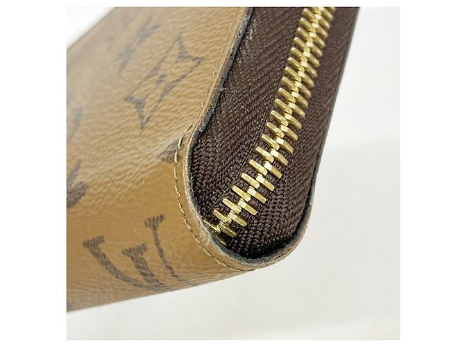 Louis Vuitton Monogram Reverse Zippy Wallet Braun - Ansicht 5
