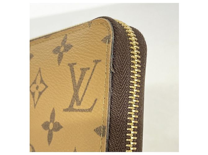 Louis Vuitton Monogram Reverse Zippy Wallet Braun - Ansicht 6