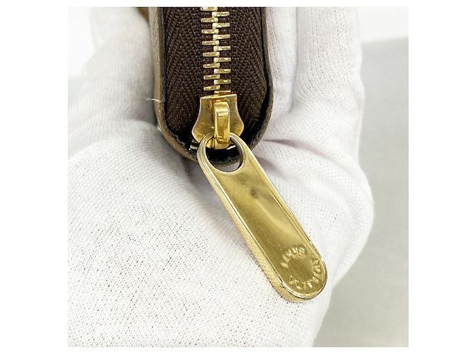 Louis Vuitton Monogram Reverse Zippy Wallet Braun - Ansicht 7