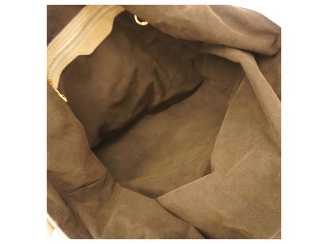 Borsa a tracolla Louis Vuitton Mahina Neo L Marrone - vista 4