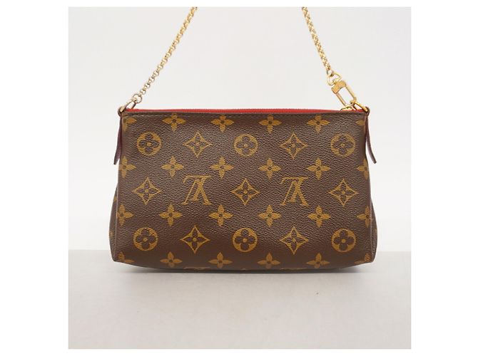 Borsa a pochette Louis Vuitton Monogram Pallas Marrone - vista 12