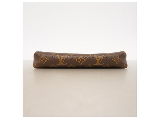 Borsa a pochette Louis Vuitton Monogram Pallas Marrone - vista 3