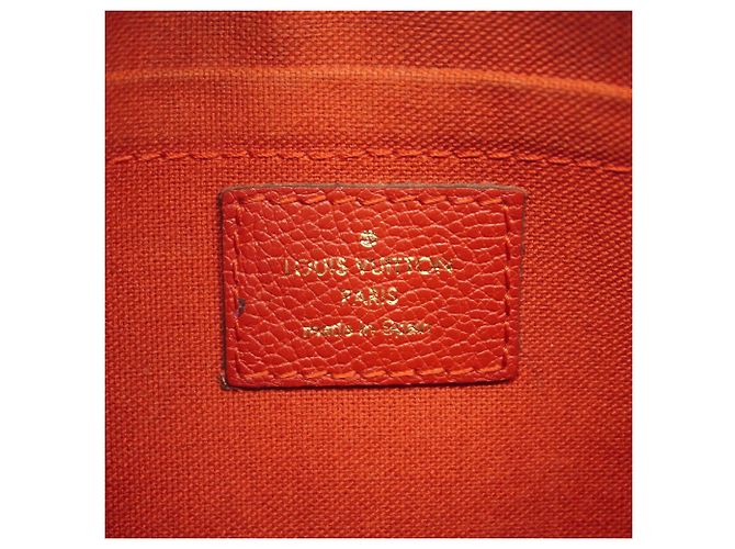 Borsa a pochette Louis Vuitton Monogram Pallas Marrone - vista 5