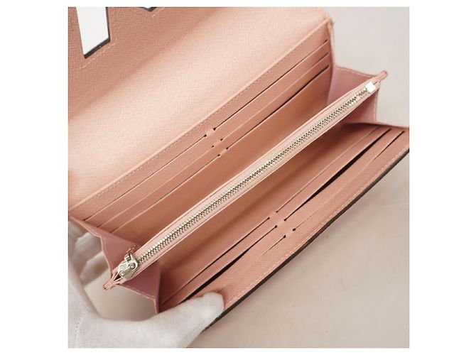 Louis Vuitton Epi Leather Portefeuille Twist Long Wallet Rosa - vista 3