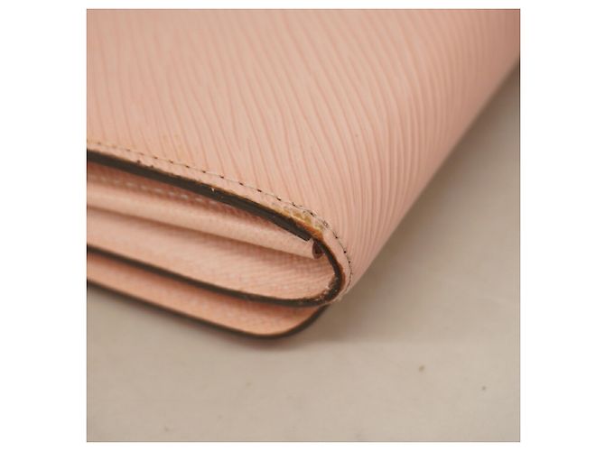 Louis Vuitton Epi Leather Portefeuille Twist Long Wallet Rosa - vista 5