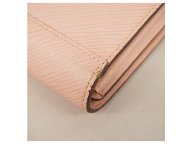 Louis Vuitton Epi Leather Portefeuille Twist Long Wallet Rosa - vista 6