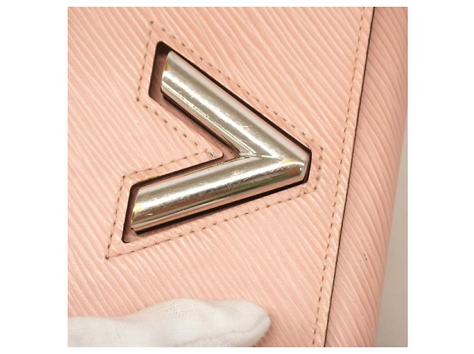 Louis Vuitton Epi Leather Portefeuille Twist Long Wallet Rosa - vista 8