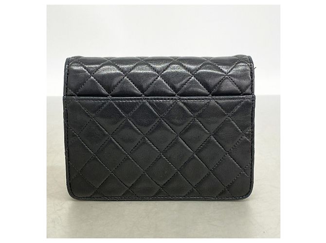Timeless Borsa a spalla Chanel Mini Matelassé con catena Nero - vista 10