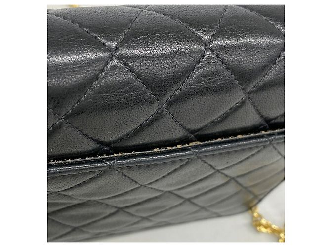 Timeless Borsa a spalla Chanel Mini Matelassé con catena Nero - vista 7
