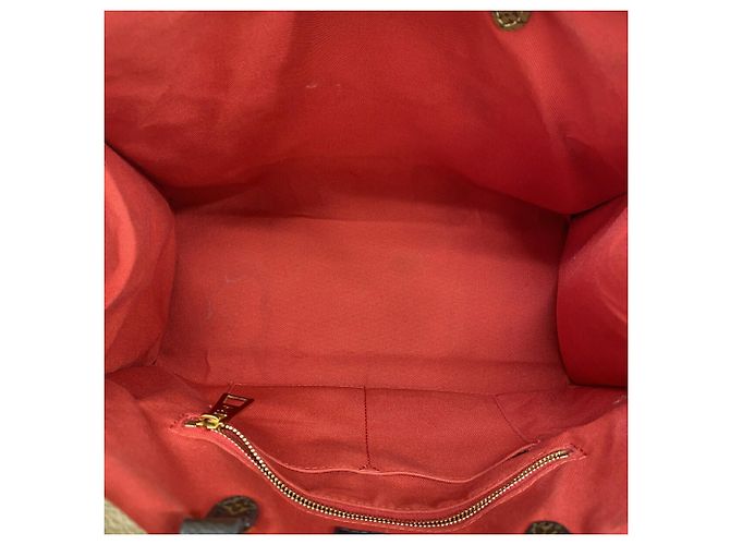 Borsa Tote Louis Vuitton Monogram Giant Reverse OnTheGo MM Marrone - vista 4