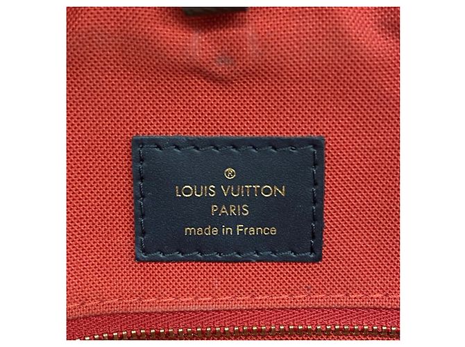 Borsa Tote Louis Vuitton Monogram Giant Reverse OnTheGo MM Marrone - vista 5