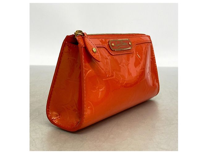 Borsa/Pouch Louis Vuitton Vernis Troustic M93648 Arancione - vista 2