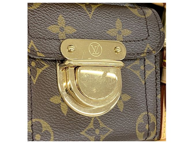 Borsa a tracolla Louis Vuitton Monogram Hudson PM Marrone - vista 10