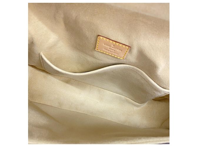 Borsa a tracolla Louis Vuitton Monogram Hudson PM Marrone - vista 4