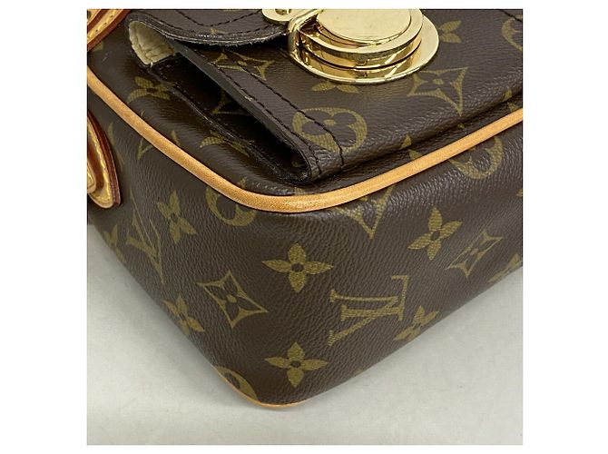 Borsa a tracolla Louis Vuitton Monogram Hudson PM Marrone - vista 6