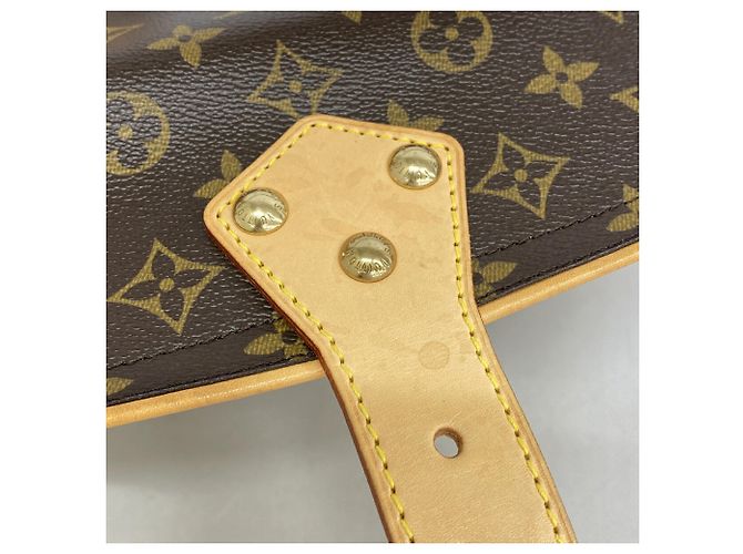 Borsa a tracolla Louis Vuitton Monogram Hudson PM Marrone - vista 9